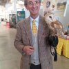 Il Prof. Rana falconiere