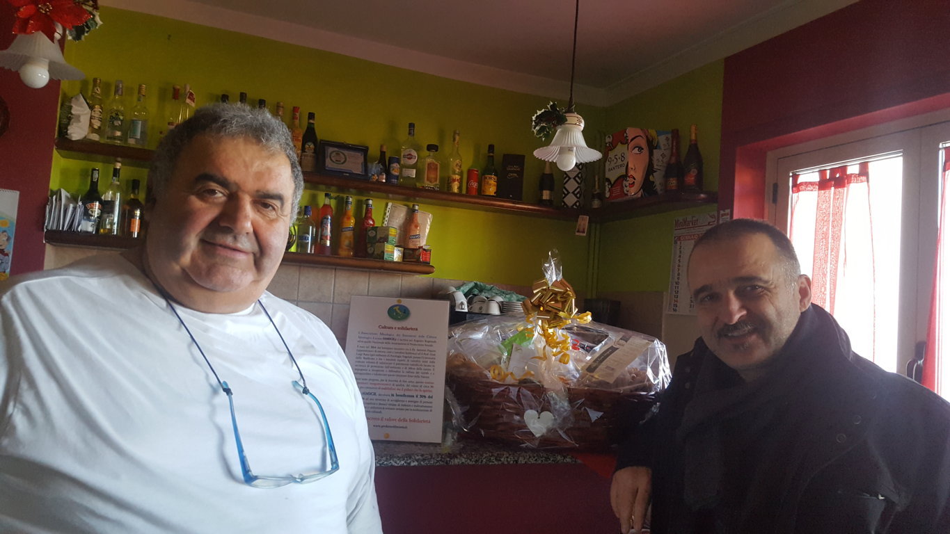 chef Francesco De Luca ed il Vice Presidente Dr. Antonio Pagano